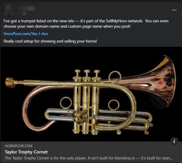 Facebook preview — HornPoor: Yes I Am